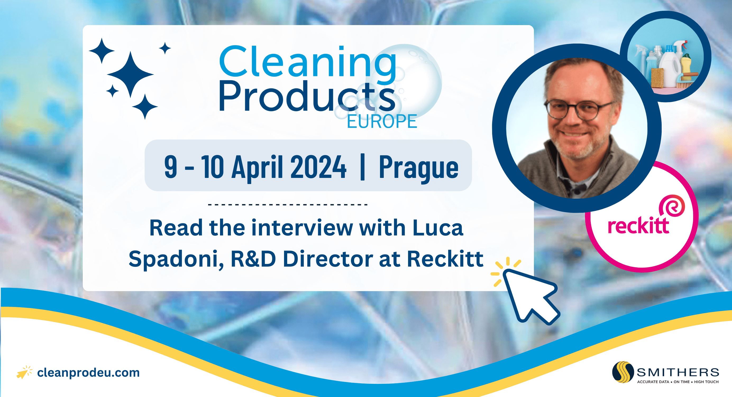Interview with Luca Spadoni of Reckitt Cleaning Products