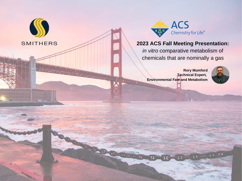 2023 ACS Presentation - in vitro comparative metabolism of chemicals that are nominally a gas