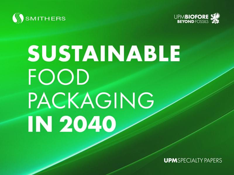 What will sustainable food packaging trends look like in 2040?