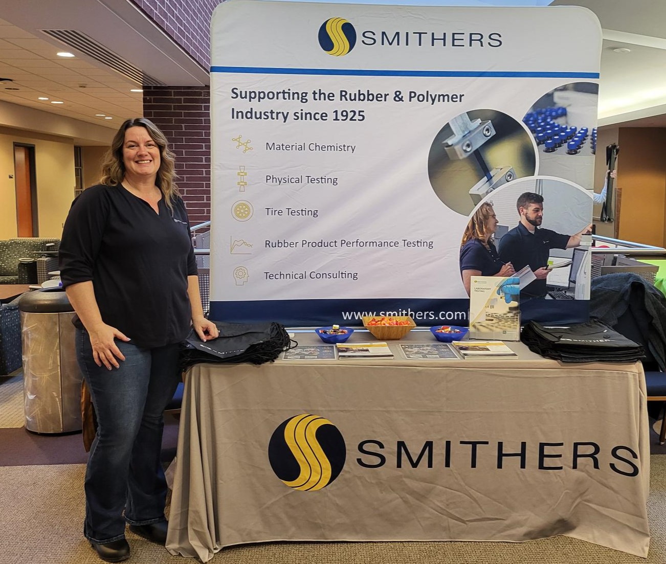 Smithers attends Goodyear STEM Career Day Event