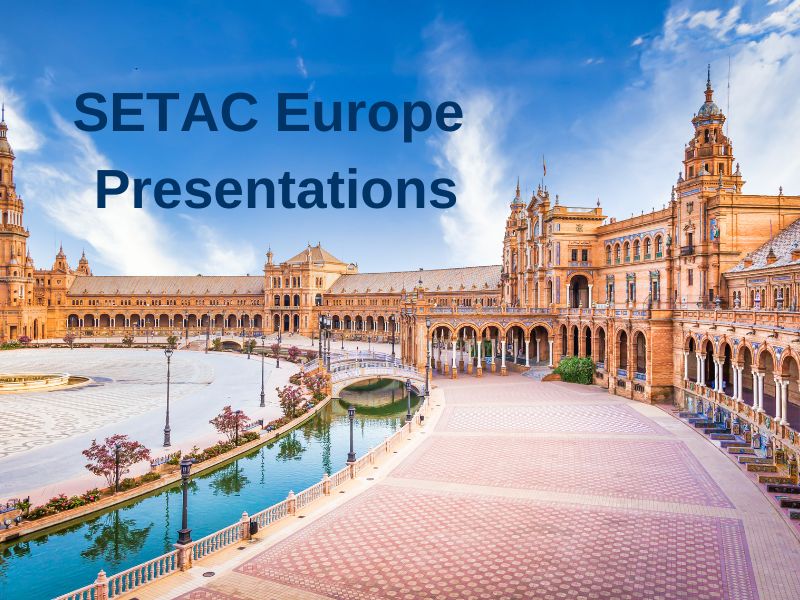 2024 SETAC Europe Presentations
