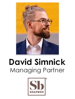 David Simnick | CEO & Co-Founder, SoapBox Soaps 