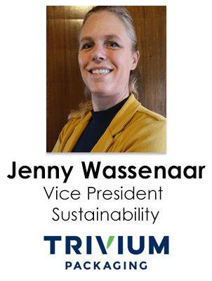 Jenny Wassenaar | Vice President of Sustainability, Trivium Packaging